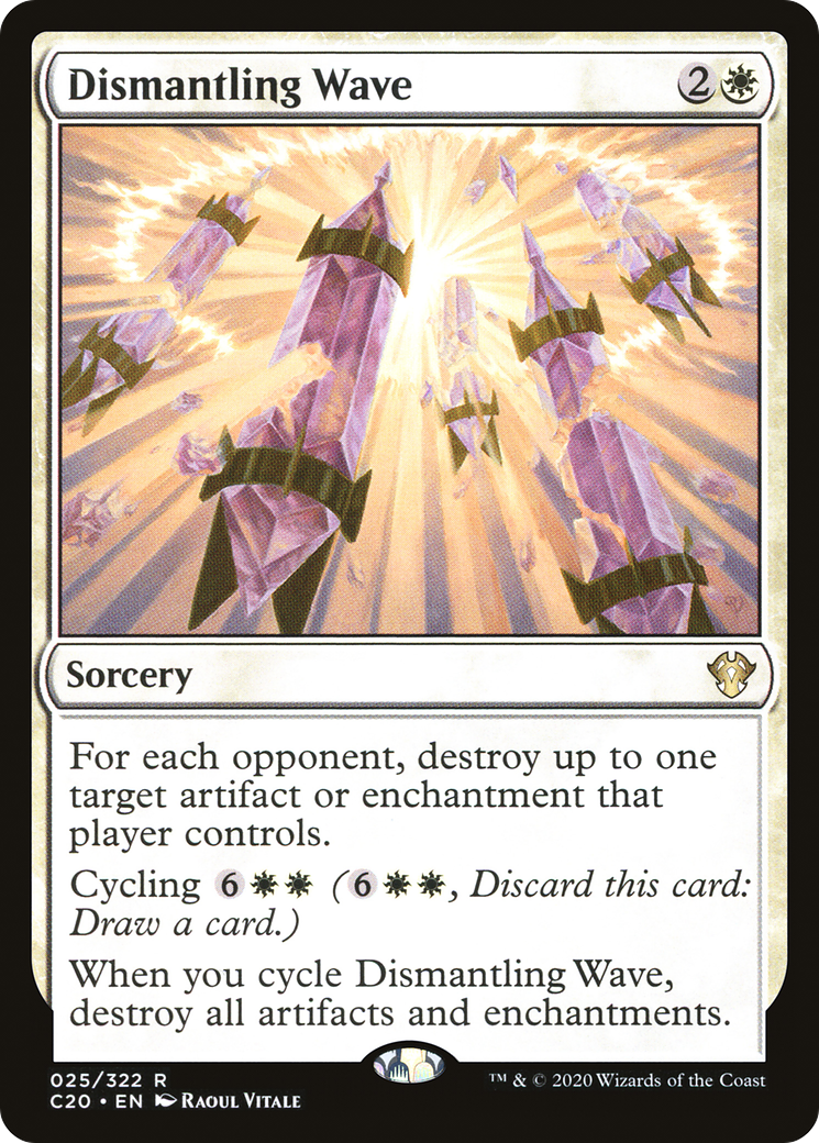 Image of Dismantling Wave (C20-025) - Commander 2020
