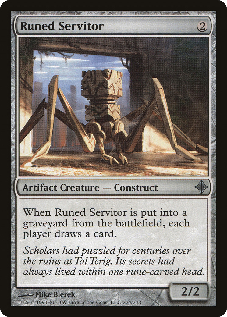 Image of Runed Servitor (ROE-224) - Rise of the Eldrazi