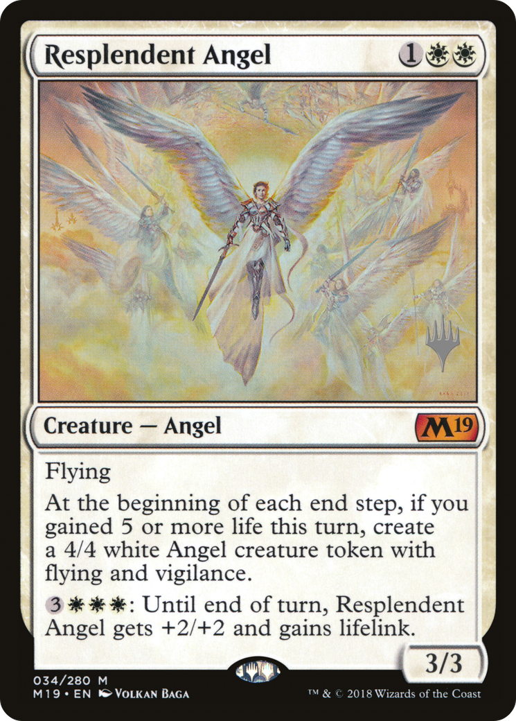 Image of Resplendent Angel (PPM20-034) - Core Set 2019 Promos Foil