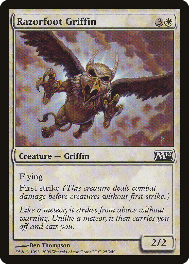 Image of Razorfoot Griffin (M10-025) - Magic 2010
