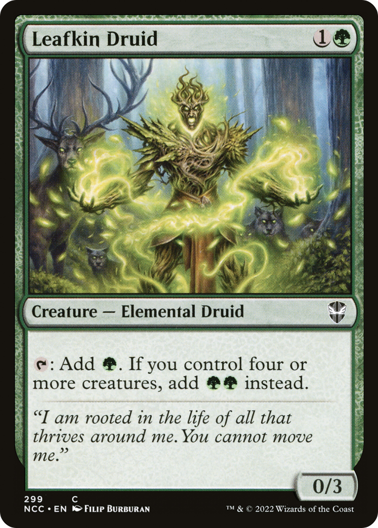 Image of Leafkin Druid (NCC-299) - New Capenna Commander