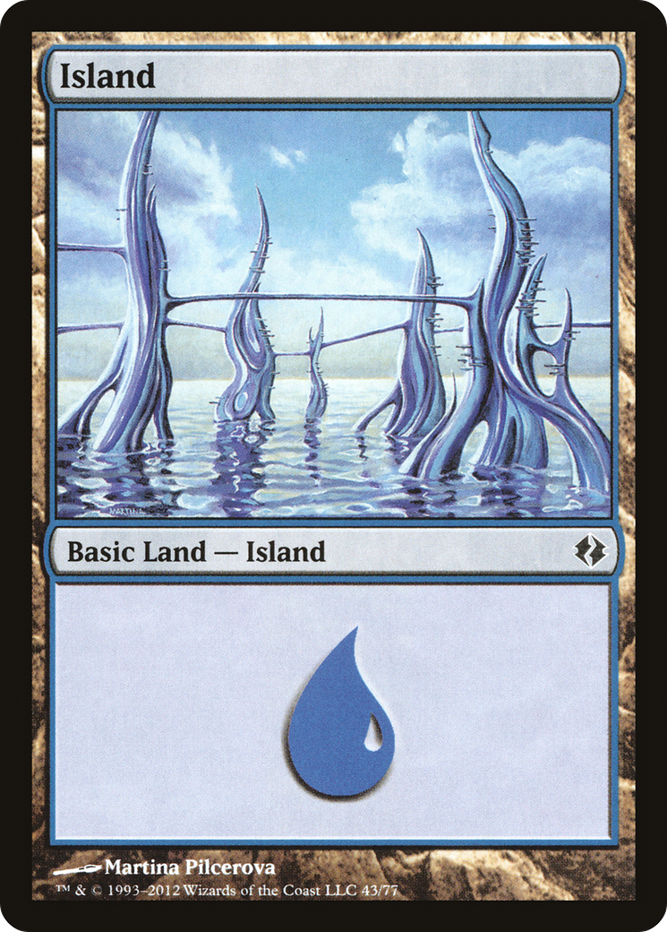 Image of Island (43) (DDI-043) - Duel Decks: Venser vs. Koth