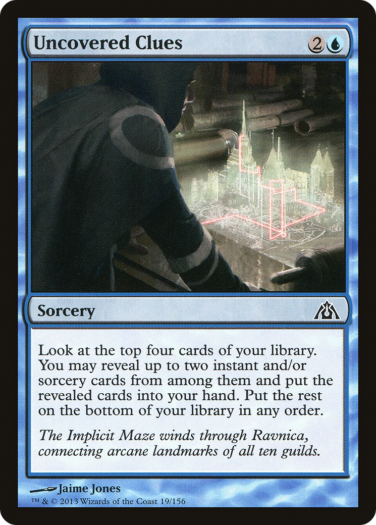 Image of Uncovered Clues (DGM-019) - Dragon's Maze Foil