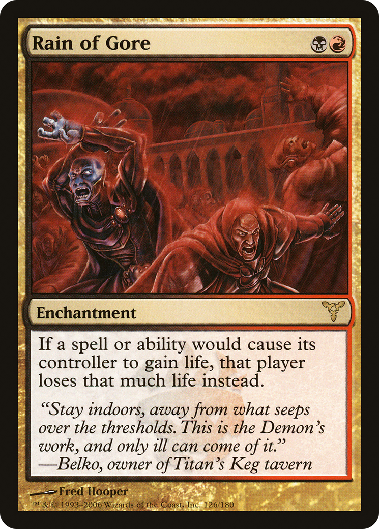 Image of Rain of Gore (DIS-126) - Dissension