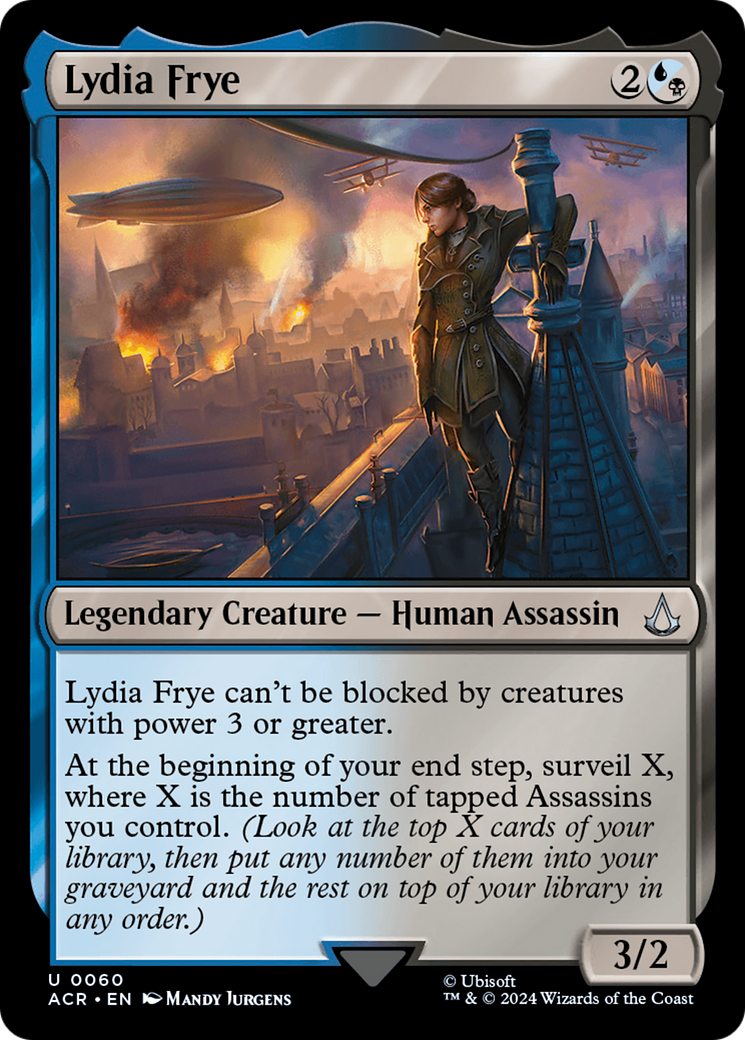 Image of Lydia Frye (ACR-060) - Assassin's Creed Foil