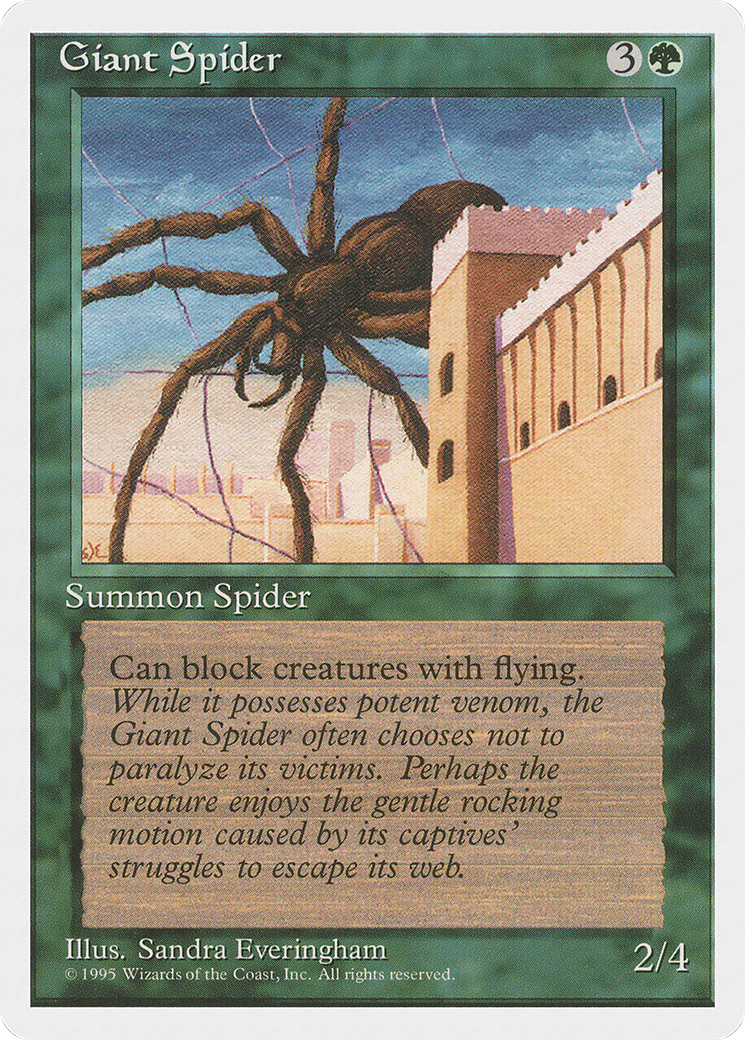 Image of Giant Spider (4ED-) - Fourth Edition