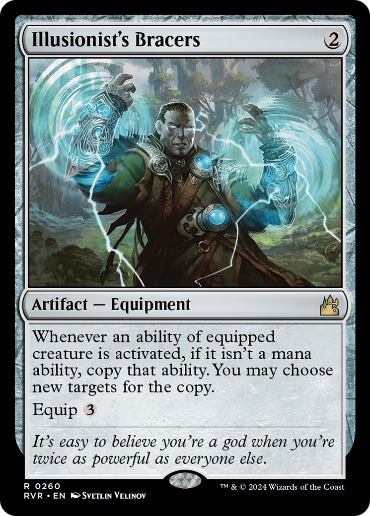 Image of Illusionist's Bracers (RVR-260) - Ravnica Remastered