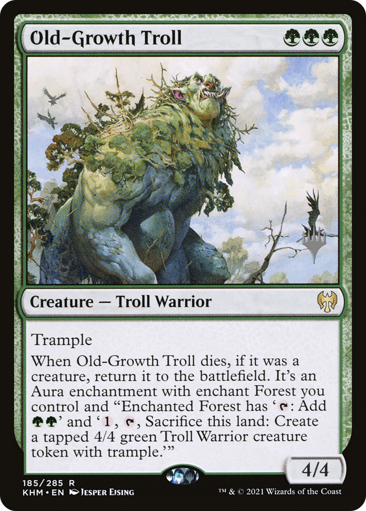 Image of Old-Growth Troll (PPKHM-185P) - Kaldheim Promos
