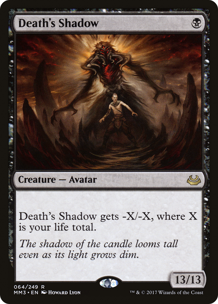 Image of Death's Shadow (MM3-064) - Modern Masters 2017