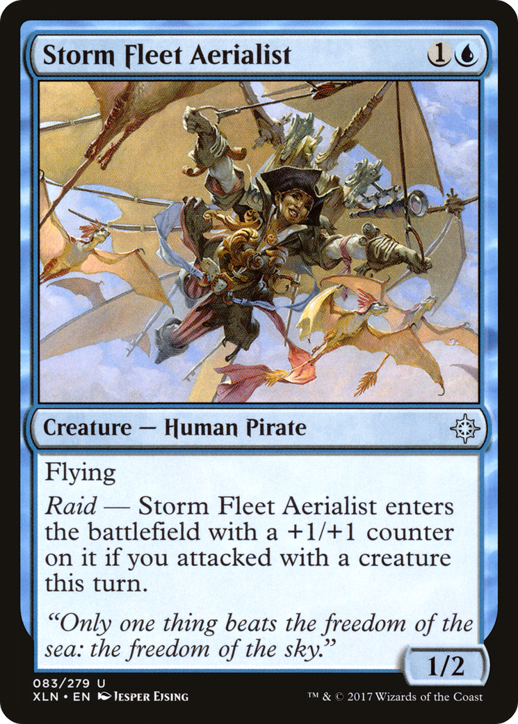 Image of Storm Fleet Aerialist (XLN-083) - Ixalan Foil