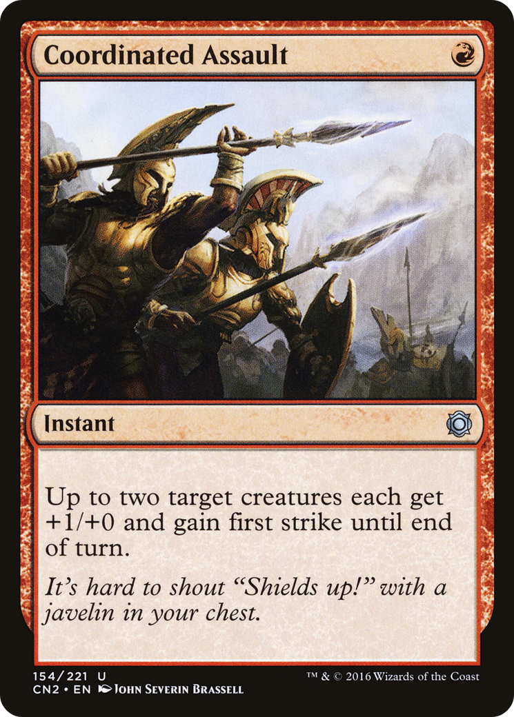 Image of Coordinated Assault (CN2-154) - Conspiracy: Take the Crown