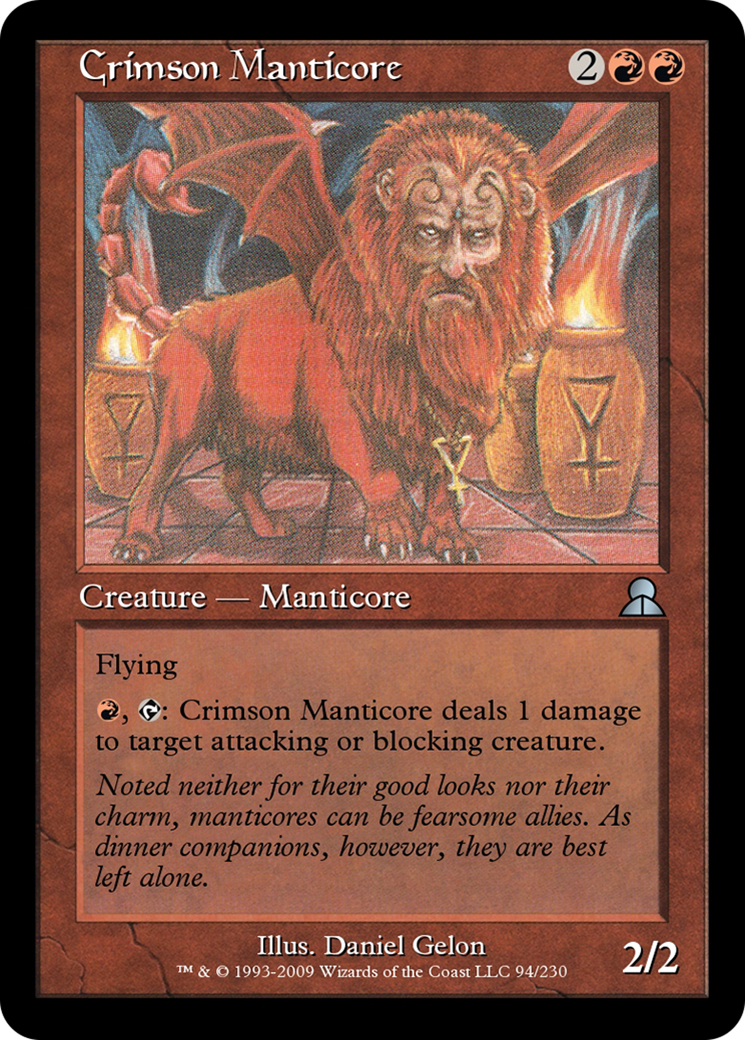 Image of Crimson Manticore (ME3-094) - Masters Edition III