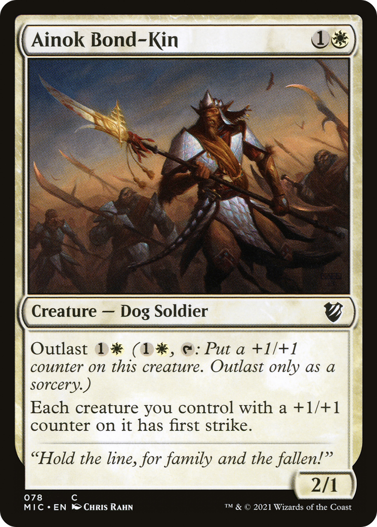 Image of Ainok Bond-Kin (MIC-078) - Midnight Hunt Commander