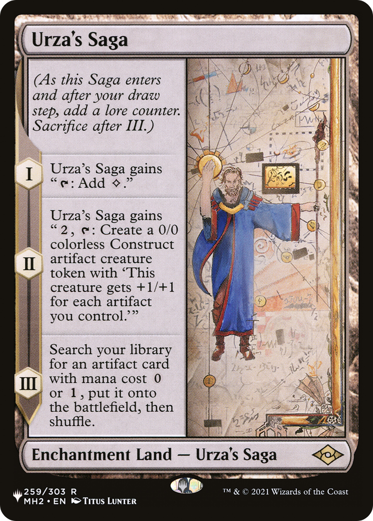 Image of Urza's Saga (LIST-259/303) - The List
