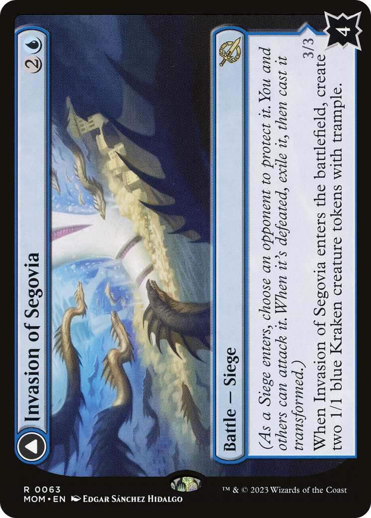 Image of Invasion of Segovia (MOM-063) - March of the Machine Foil