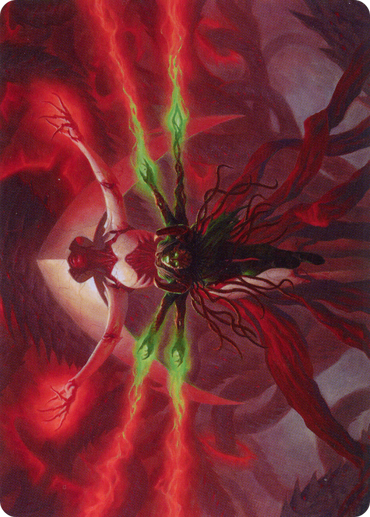 Image of All Will Be One // All Will Be One (AONE-025) - Phyrexia: All Will Be One Art Series (Borderless) Foil