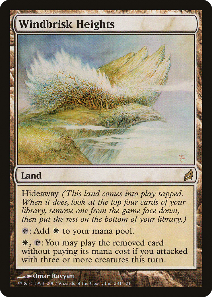 Image of Windbrisk Heights (LRW-281) - Lorwyn Foil