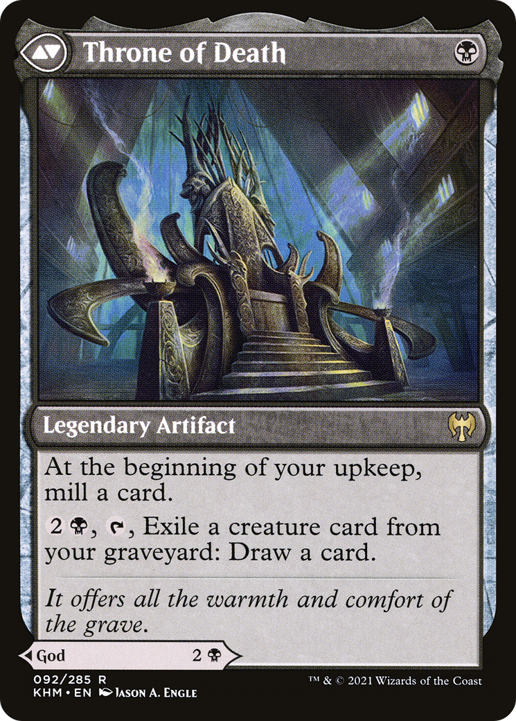 Image of Egon, God of Death (KHM-092) - Kaldheim Foil