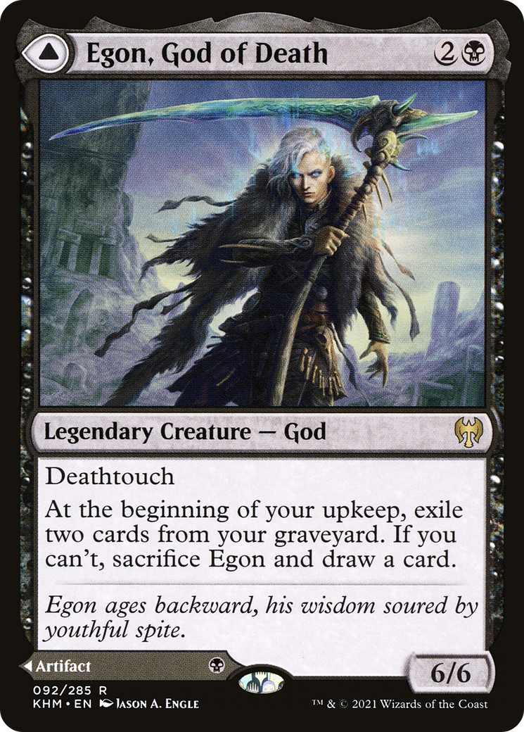 Image of Egon, God of Death (KHM-092) - Kaldheim