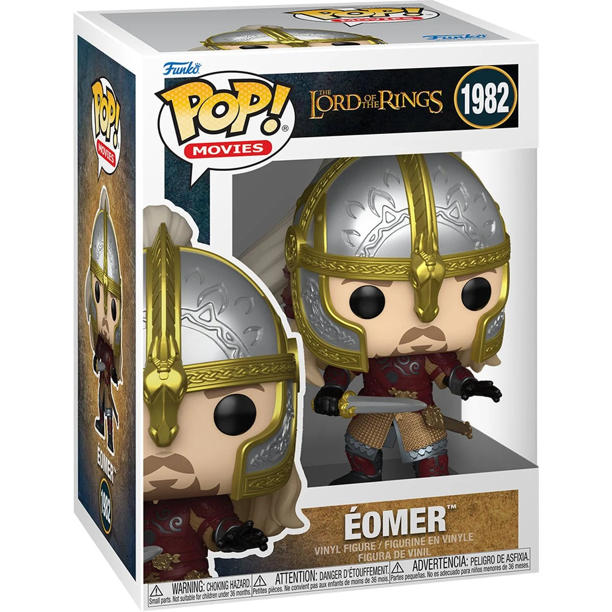 Image of The Lord of the Rings Eomer Funko Pop! Vinyl Figure #1982