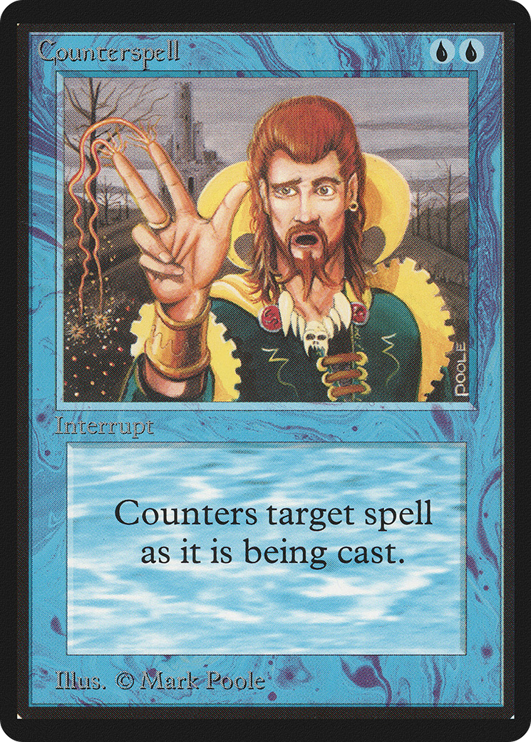 Image of Counterspell (LEB-) - Limited Edition Beta