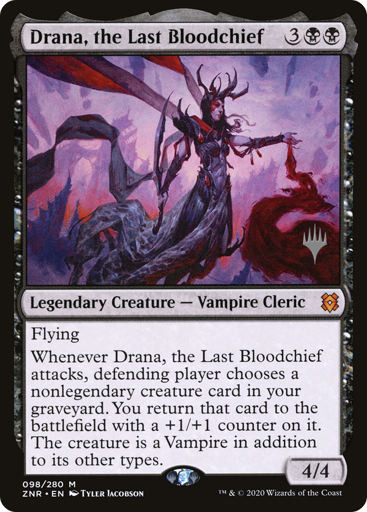 Image of Drana, the Last Bloodchief (PPZNR-098) - Zendikar Rising Promos