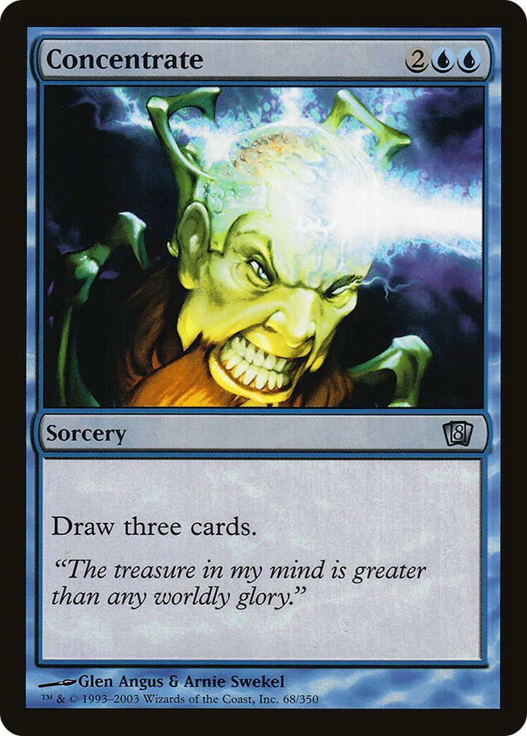Image of Concentrate (8ED-068) - 8th Edition