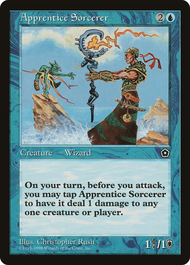 Image of Apprentice Sorcerer (P02-032) - Portal Second Age