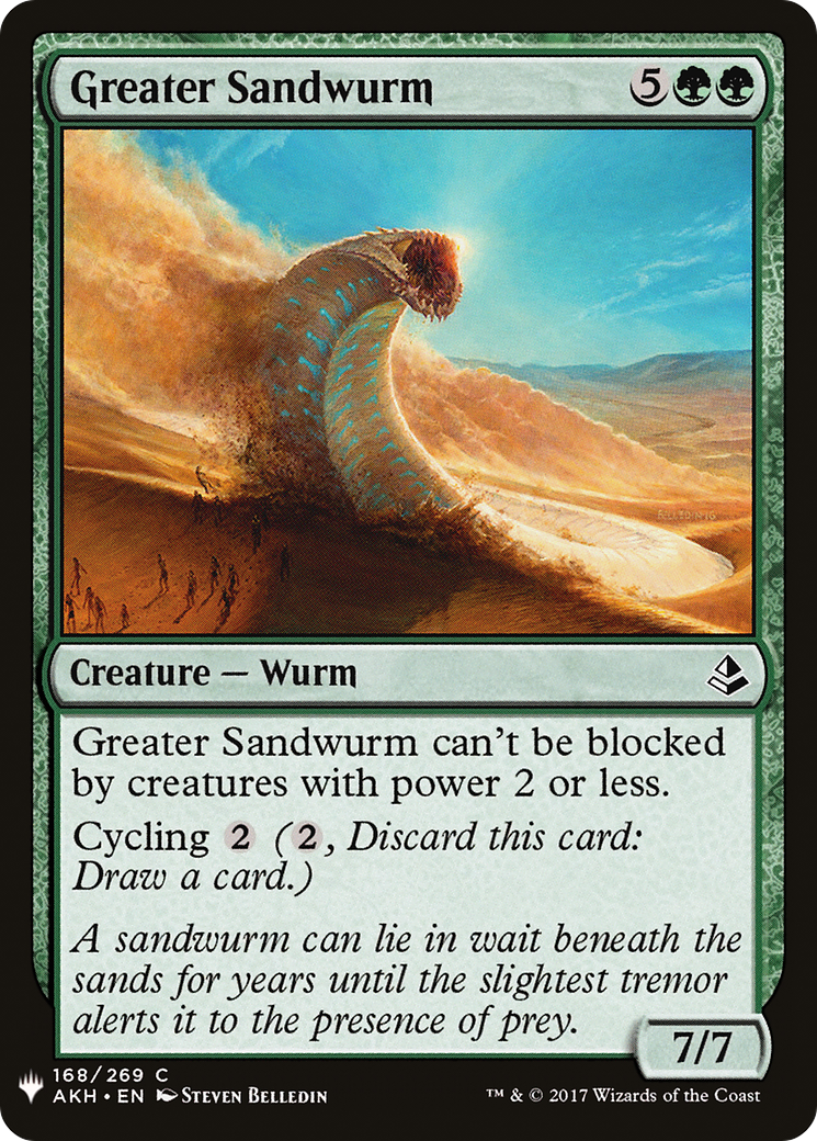 Image of Greater Sandwurm (LIST-AKH-168) - The List