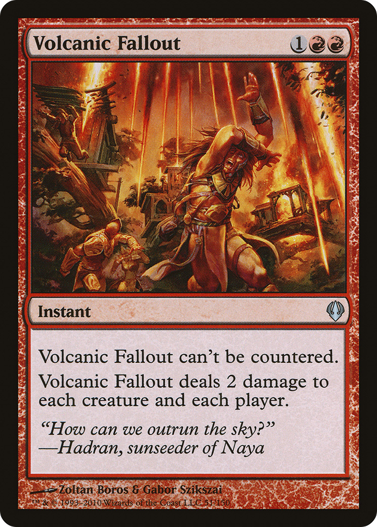 Image of Volcanic Fallout (ARC-051) - Archenemy