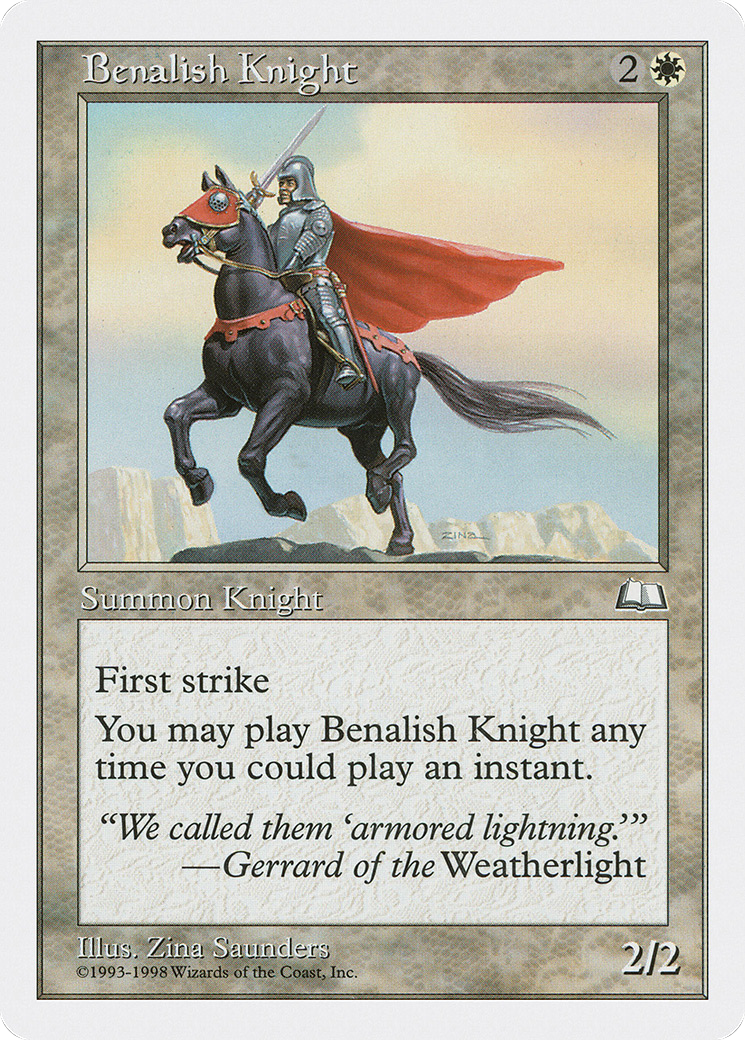 Image of Benalish Knight (ATH-073) - Anthologies