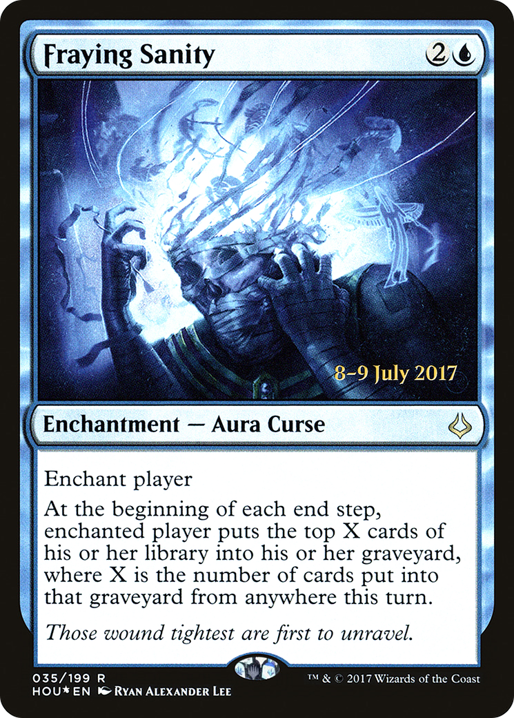 Image of Fraying Sanity (PRE-35S) - Hour of Devastation Promos Foil