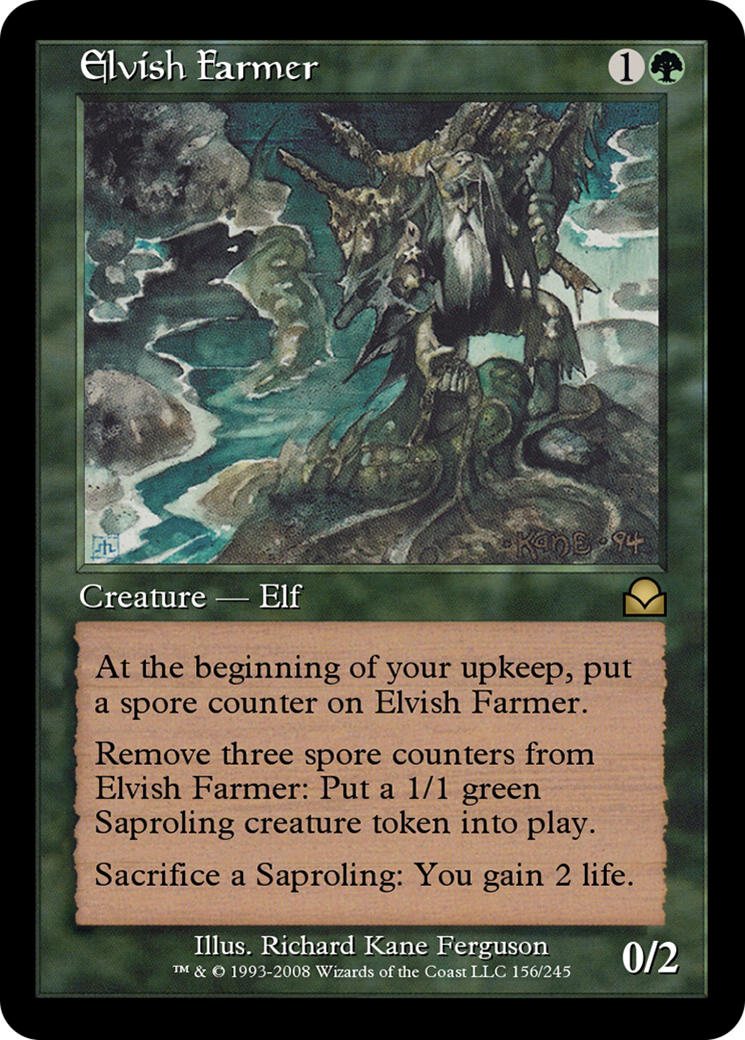 Image of Elvish Farmer (ME2-156) - Masters Edition II Foil