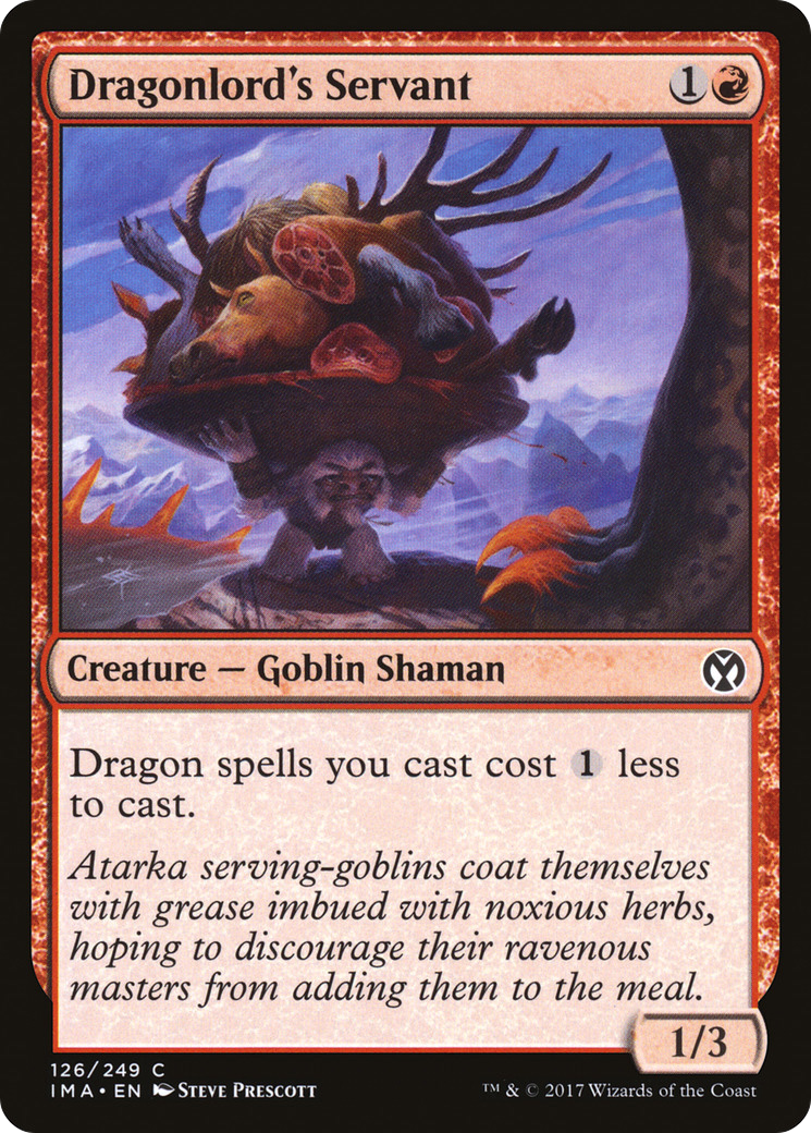 Image of Dragonlord's Servant (IMA-126) - Iconic Masters