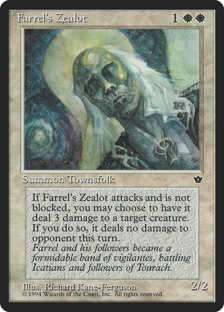 Image of Farrel's Zealot (Ferguson) (FEM-) - Fallen Empires