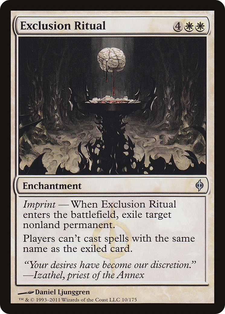 Image of Exclusion Ritual (NPH-010) - New Phyrexia
