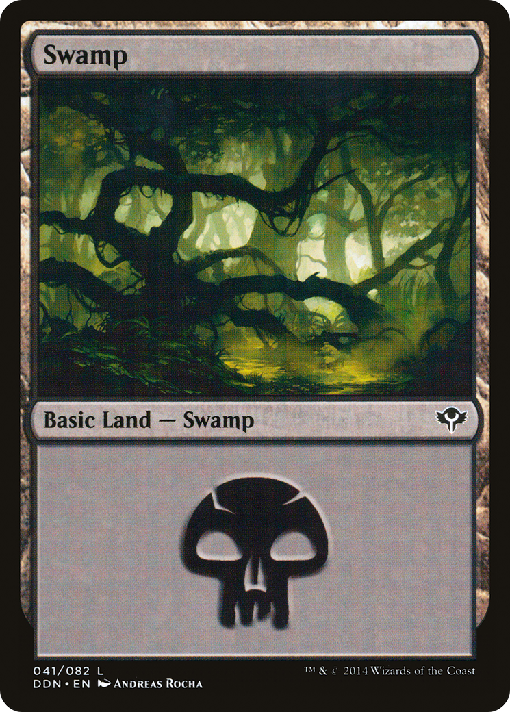 Image of Swamp (041) (DDN-041) - Duel Decks: Speed vs. Cunning
