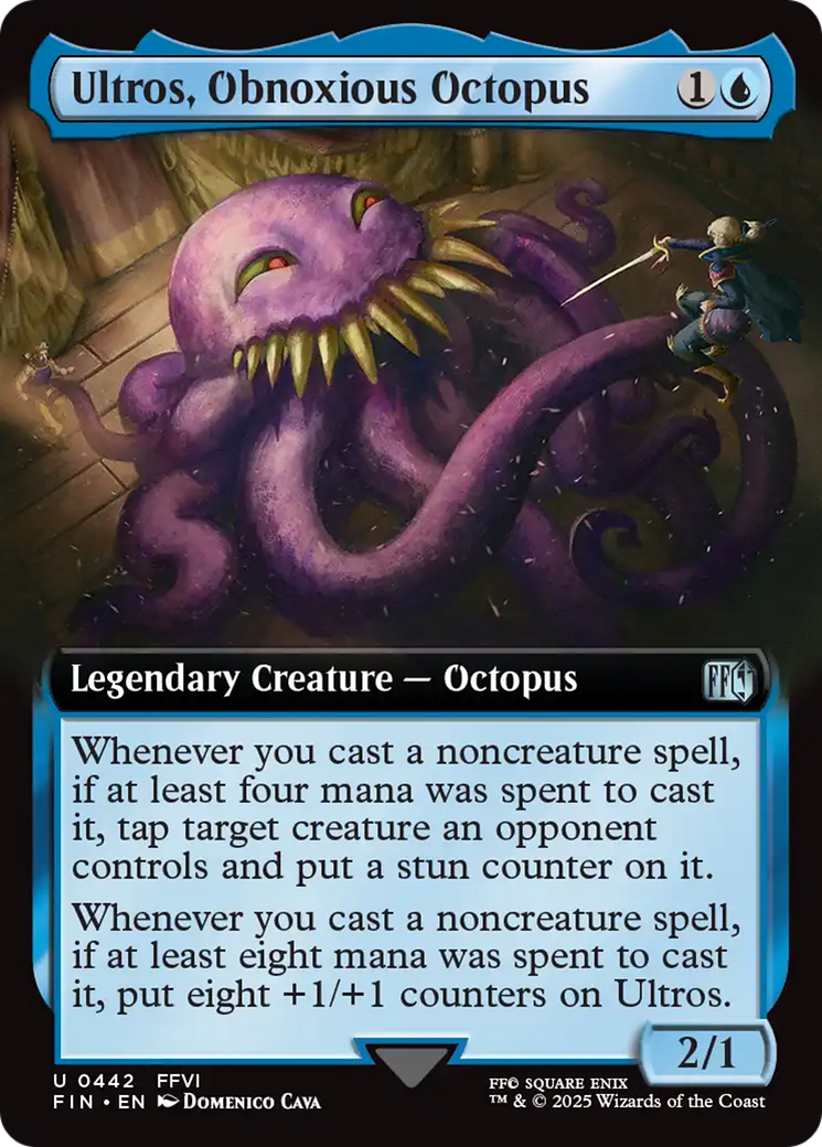 Image of Ultros, Obnoxious Octopus (Extended Art) (FIN-442) - FINAL FANTASY: (Extended Art)