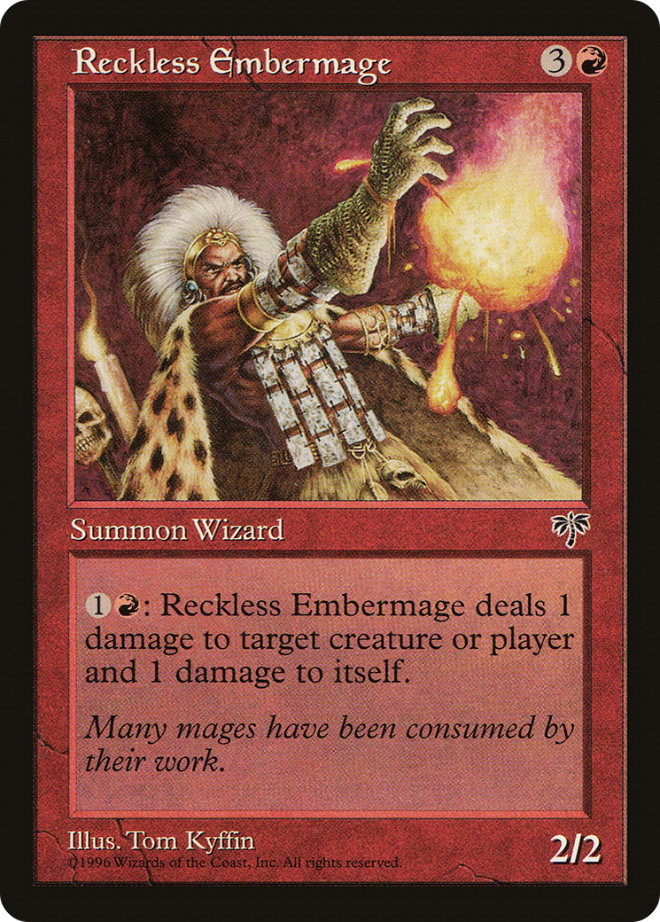 Image of Reckless Embermage (MIR-) - Mirage