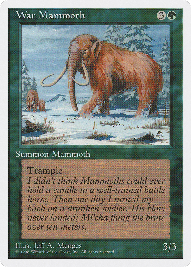 Image of War Mammoth (2PS-) - Introductory Two-Player Set