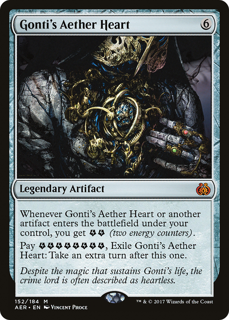 Image of Gonti's Aether Heart (AER-152) - Aether Revolt