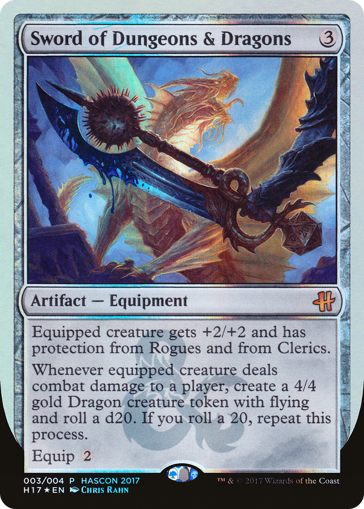 Image of Sword of Dungeons & Dragons (MEDIA-003) - HasCon 2017 Foil