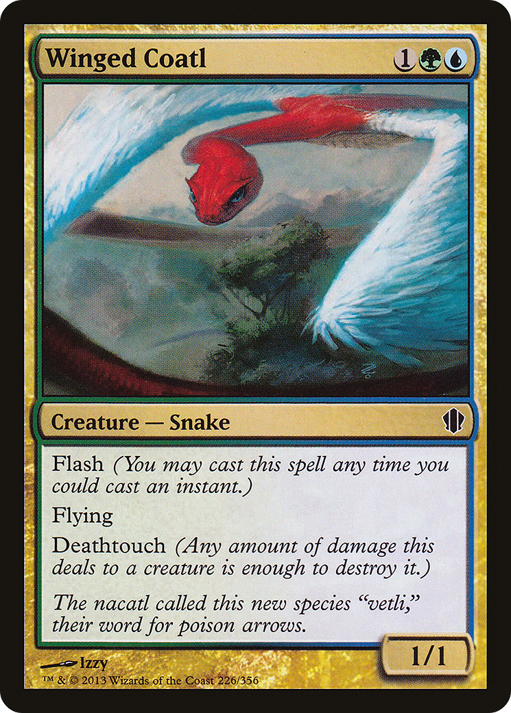 Image of Winged Coatl (C13-226) - Commander 2013
