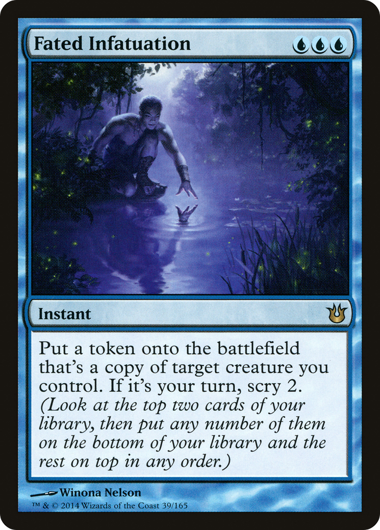 Image of Fated Infatuation (BNG-039) - Born of the Gods Foil