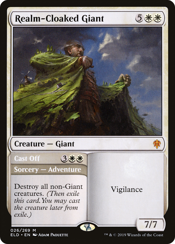Image of Realm-Cloaked Giant (ELD-026) - Throne of Eldraine