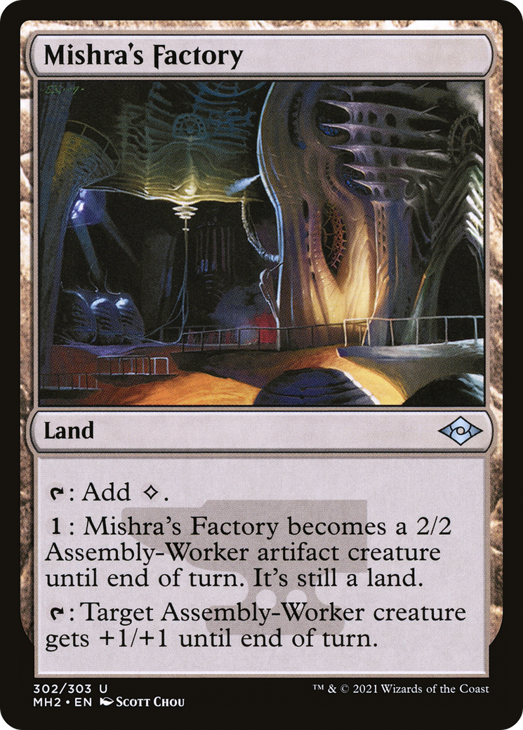 Image of Mishra's Factory (MH2-302) - Modern Horizons 2 Etched Foil
