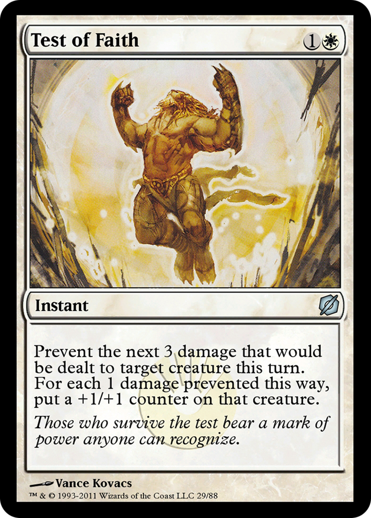 Image of Test of Faith (TD2-029) - Duel Decks: Mirrodin Pure vs. New Phyrexia