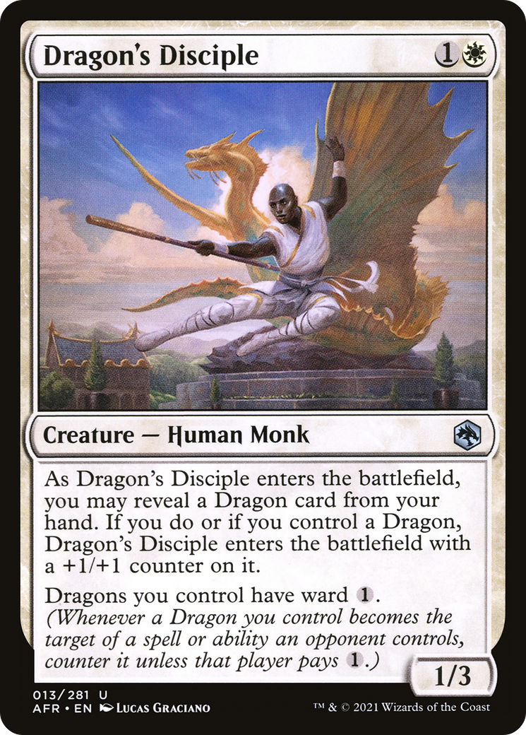 Image of Dragon's Disciple (AFR-013) - Adventures in the Forgotten Realms