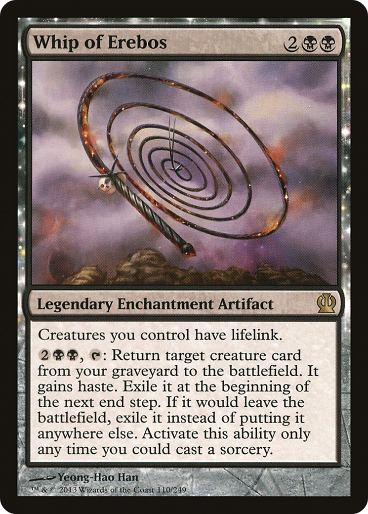 Image of Whip of Erebos (THS-110) - Theros: (enchantment)