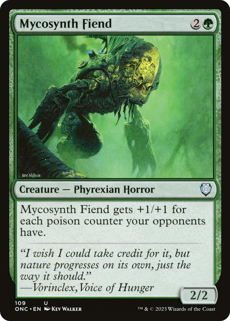 Image of Mycosynth Fiend (ONC-109) - Phyrexia: All Will Be One Commander